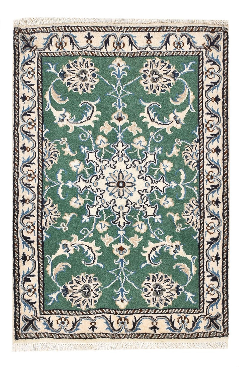 Perserteppich - Nain - 87 x 60 cm - grün