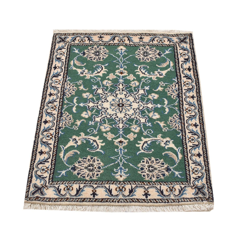Perserteppich - Nain - 87 x 60 cm - grün