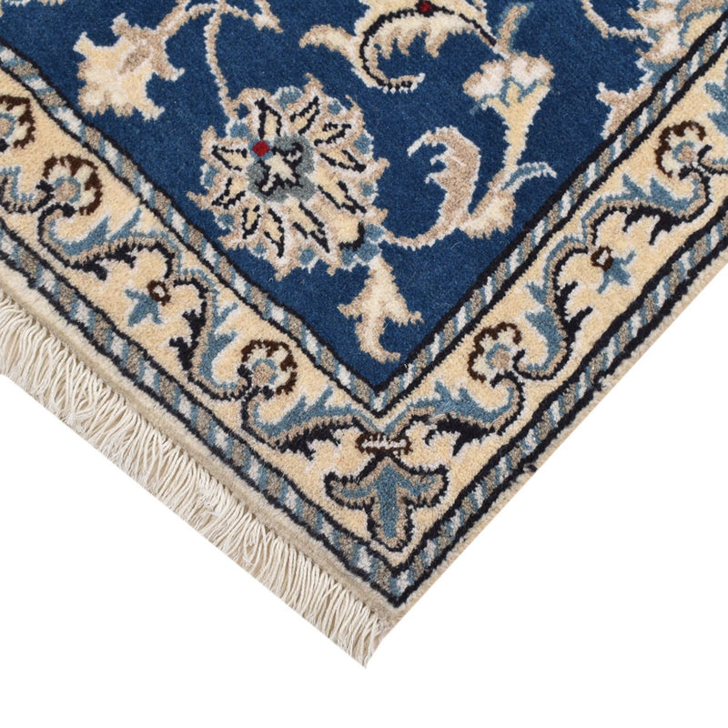 Perserteppich - Nain - 88 x 60 cm - blau