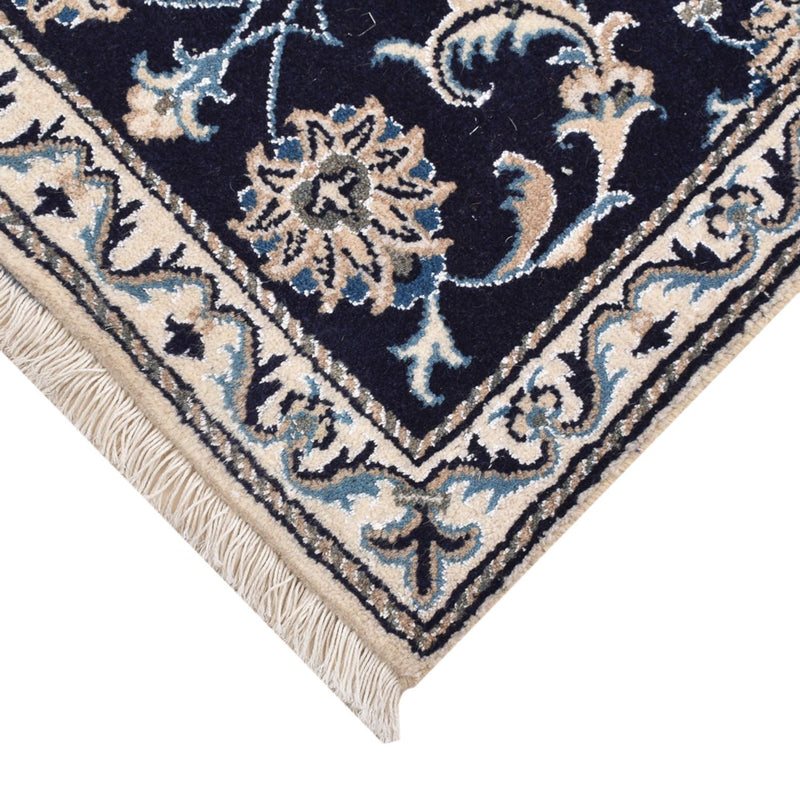 Perserteppich - Nain - 90 x 57 cm - dunkelblau