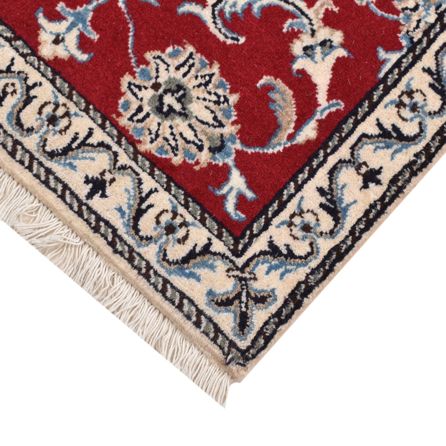 Perserteppich - Nain - 89 x 58 cm - rot