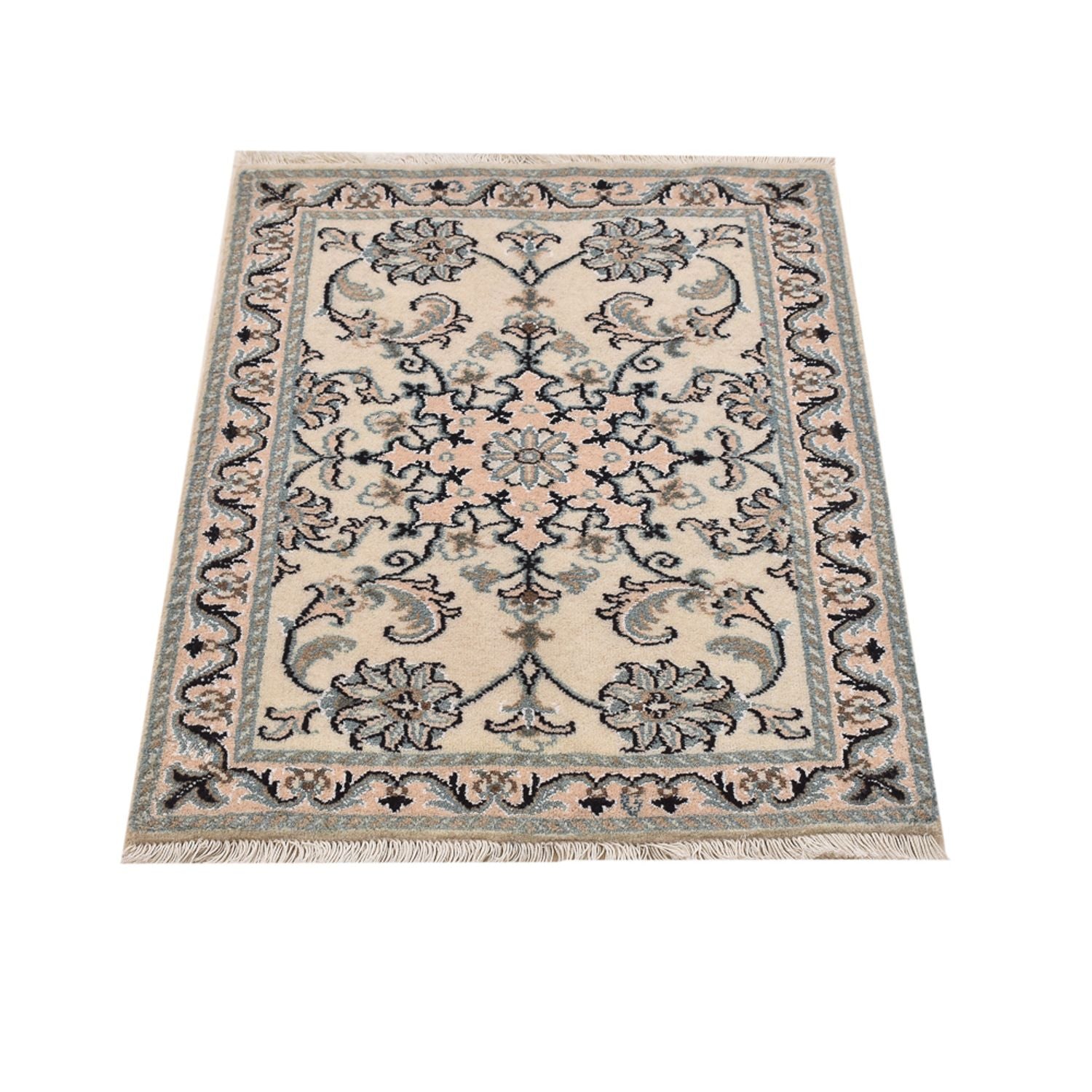 Perserteppich - Nain - 85 x 61 cm - beige