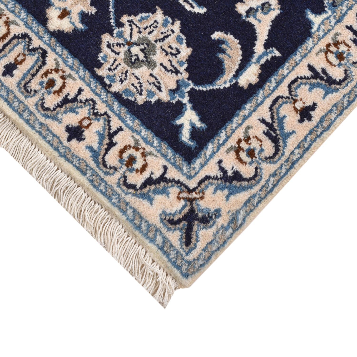 Perserteppich - Nain - 89 x 57 cm - dunkelblau