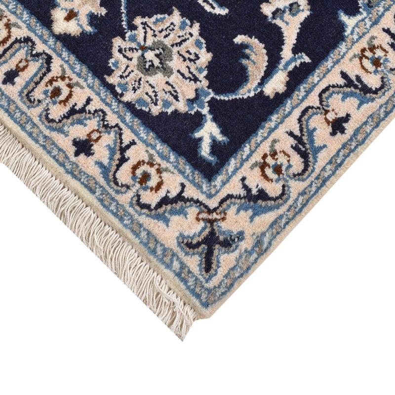Perserteppich - Nain - 89 x 57 cm - dunkelblau