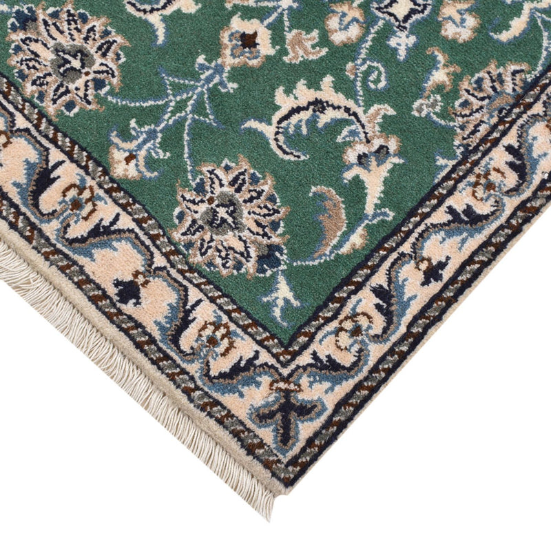 Perserteppich - Nain - 90 x 57 cm - grün