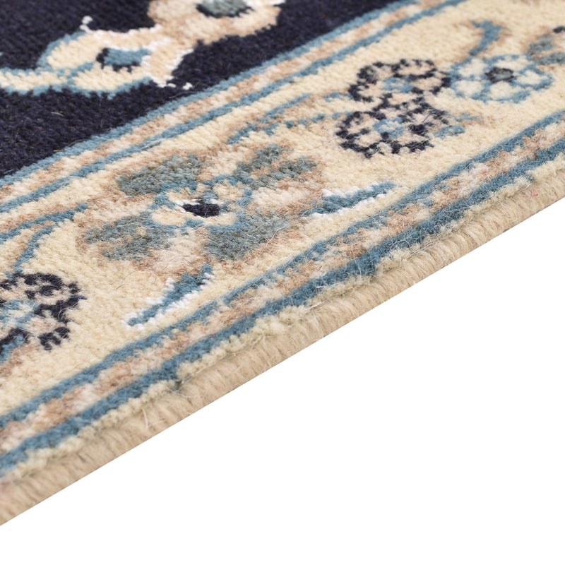 Perserteppich - Nain quadratisch  - 103 x 96 cm - dunkelblau