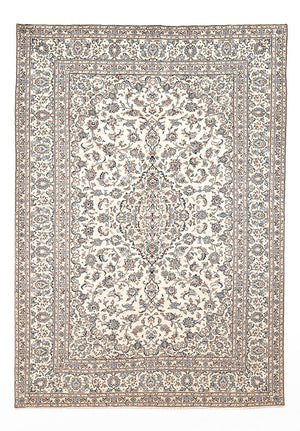 Perserteppich - Keshan - 350 x 245 cm - hellgrau