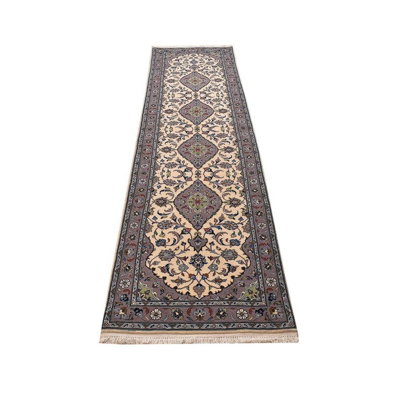 Läufer Perser - Keshan - 308 x 80 cm - beige