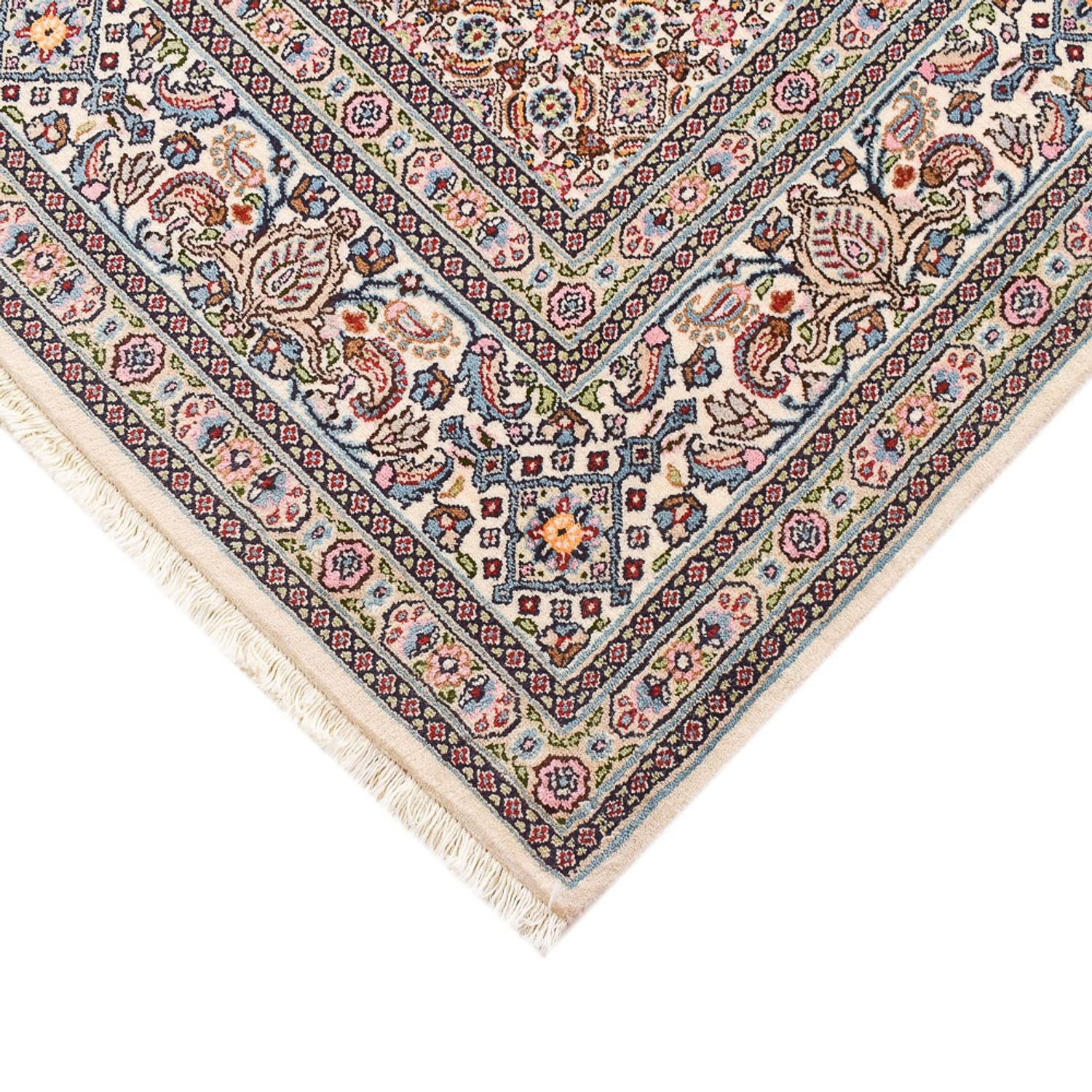 Perserteppich - Classic quadratisch  - 200 x 200 cm - hellbraun