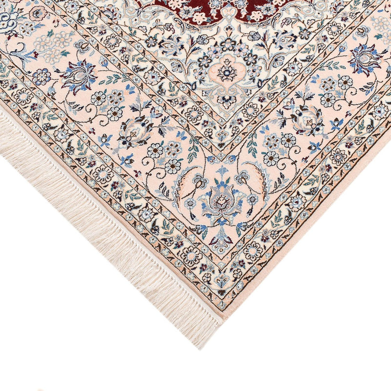 Perserteppich - Nain - Premium - 236 x 150 cm - dunkelrot