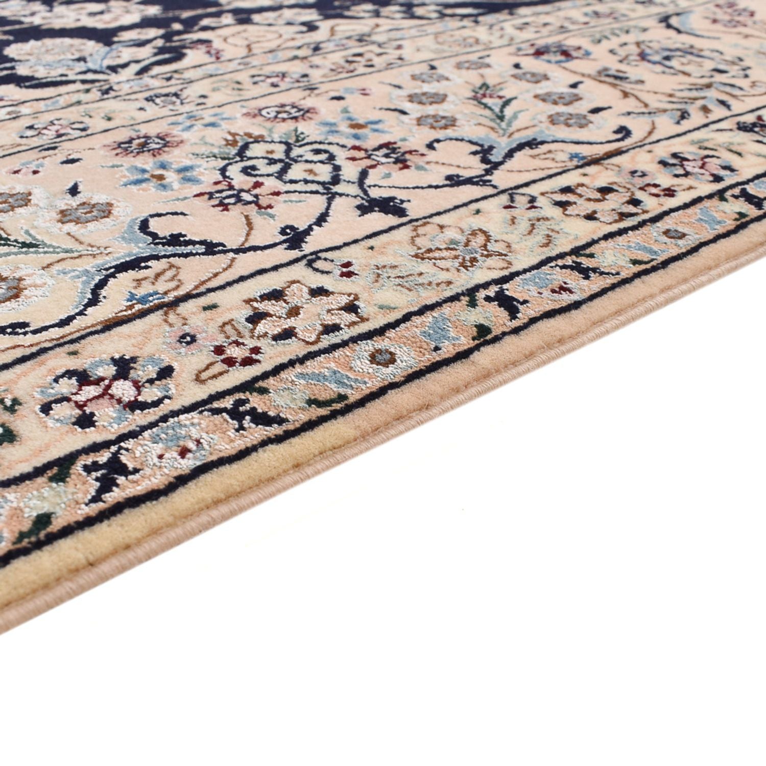 Perserteppich - Nain - Premium - 240 x 161 cm - dunkelblau