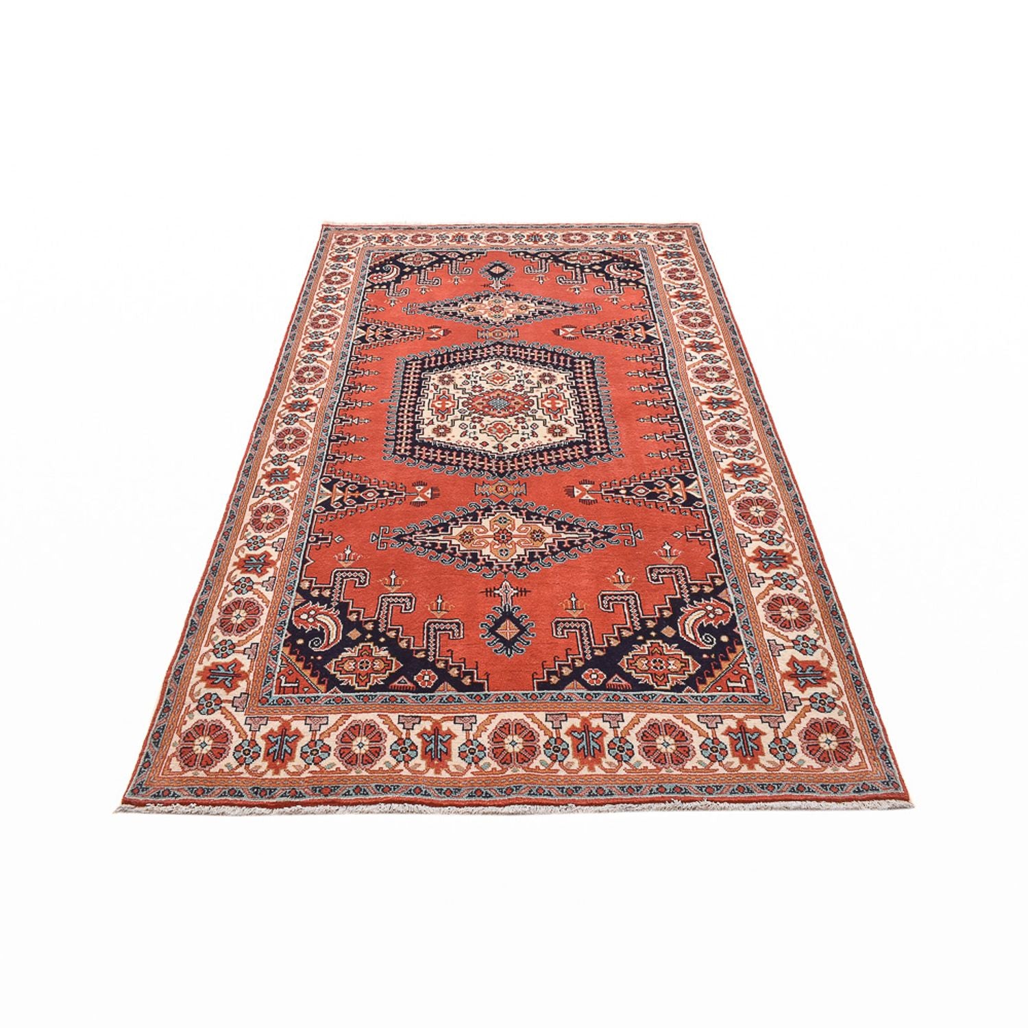 Perserteppich - Nomadic - 245 x 147 cm - rot