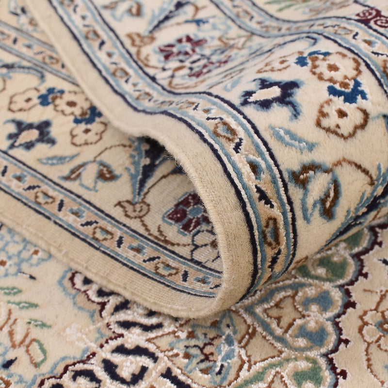 Perserteppich - Nain - Royal - 305 x 205 cm - hellgrau