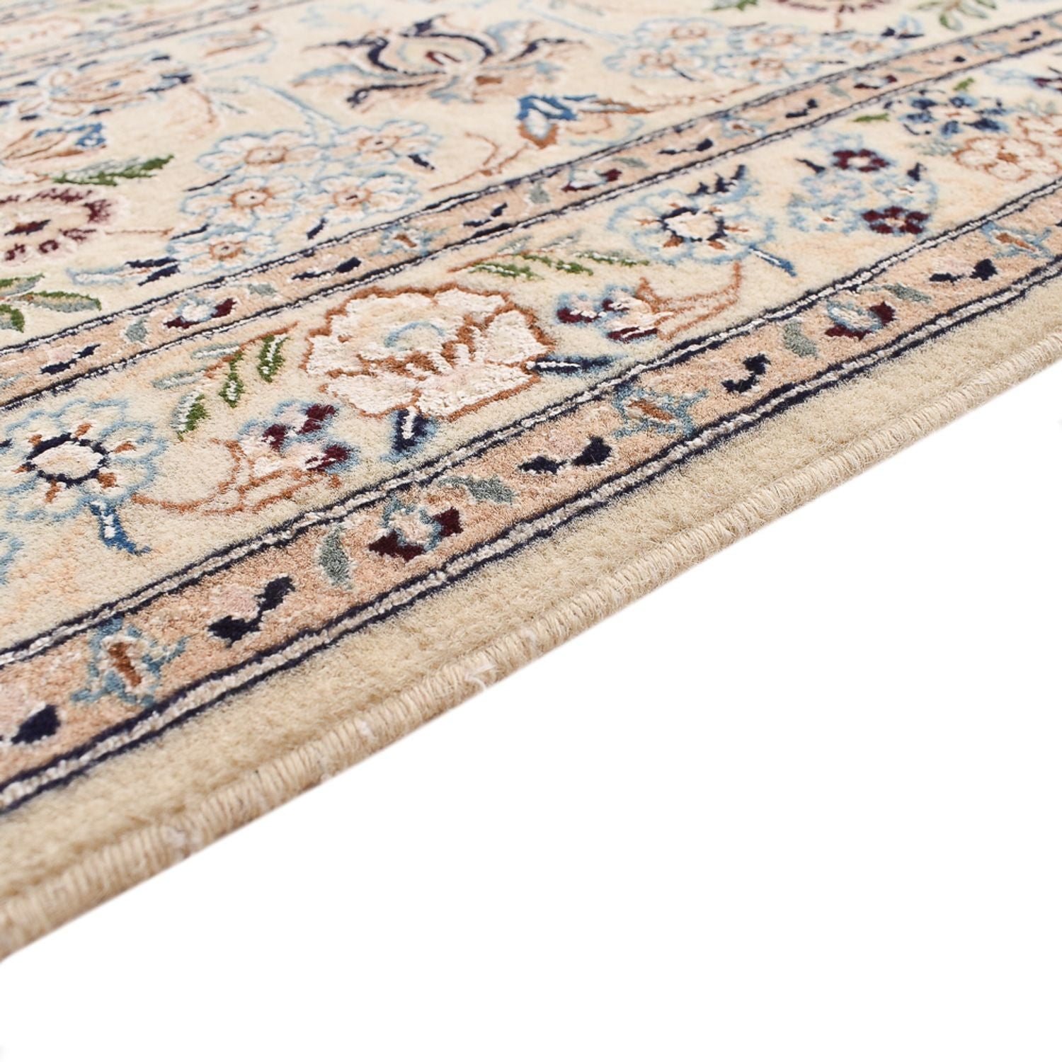 Perserteppich - Nain - Royal - 305 x 205 cm - hellgrau