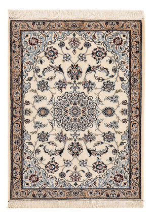 Perserteppich - Nain - Royal - 87 x 66 cm - creme