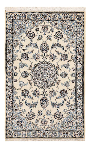 Perserteppich - Nain - Royal - 109 x 69 cm - hellgrau