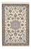 Perserteppich - Nain - Royal - 96 x 64 cm - hellgrau