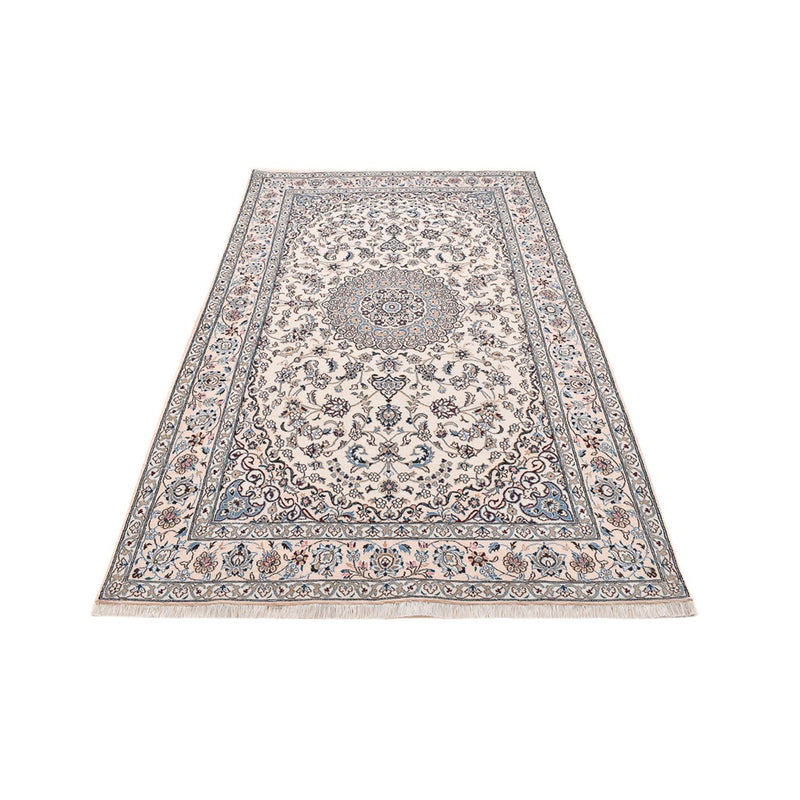 Perserteppich - Nain - Royal - 250 x 155 cm - hellgrau
