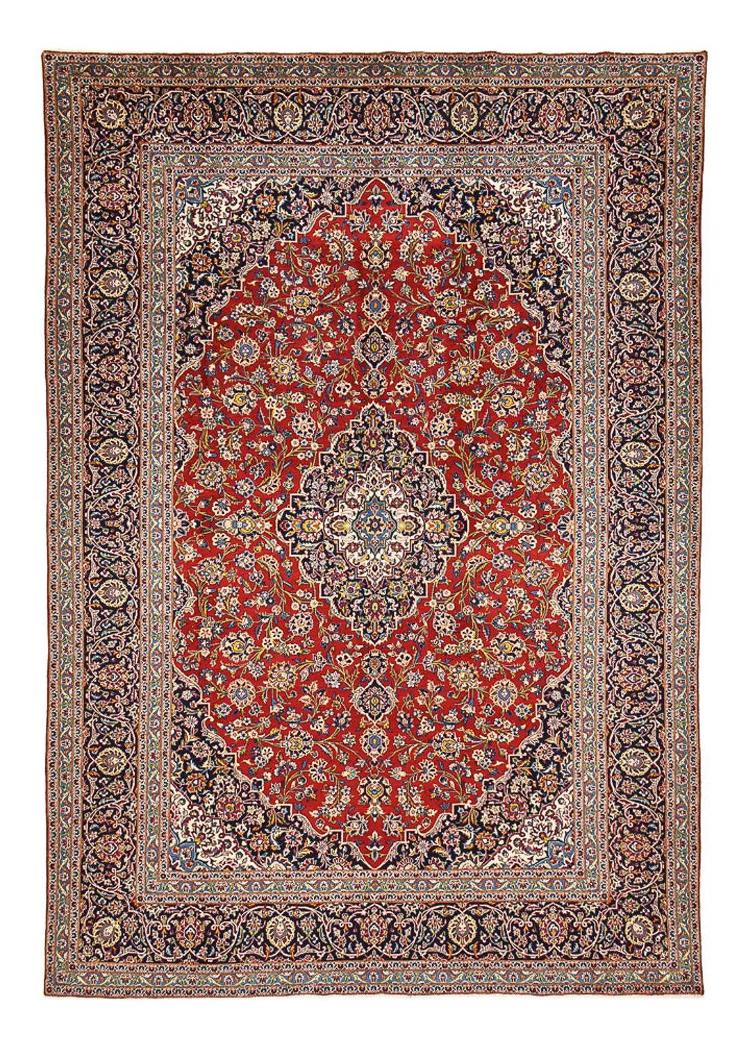 Perserteppich - Keshan - 414 x 290 cm - rost