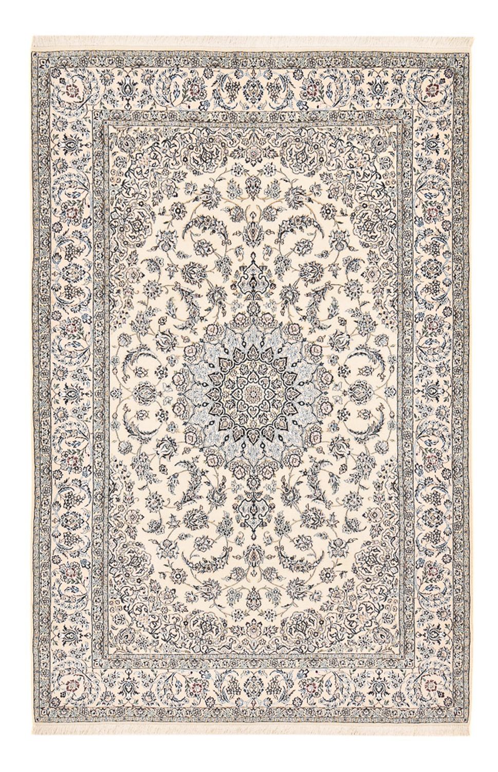 Perserteppich - Nain - Royal - 312 x 209 cm - weiß