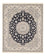 Perserteppich - Nain - Royal - 303 x 250 cm - dunkelblau