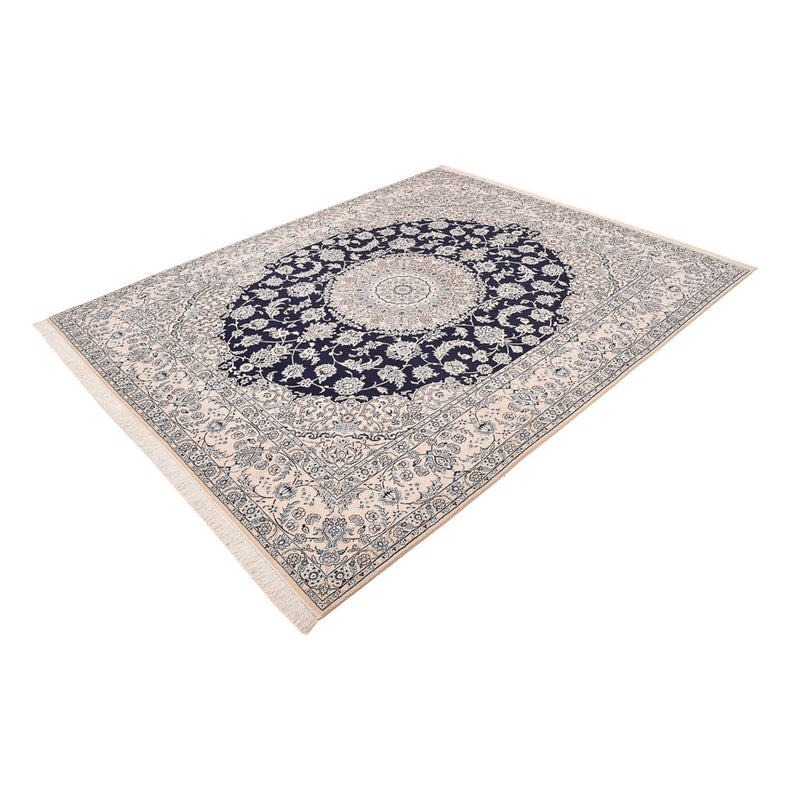 Perserteppich - Nain - Royal - 303 x 250 cm - dunkelblau