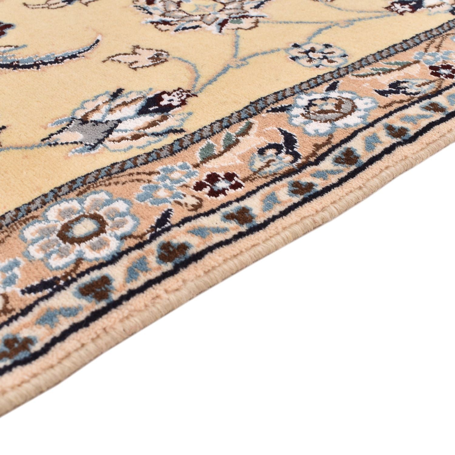 Läufer Perser - Nain - Royal - 269 x 88 cm - hellbeige