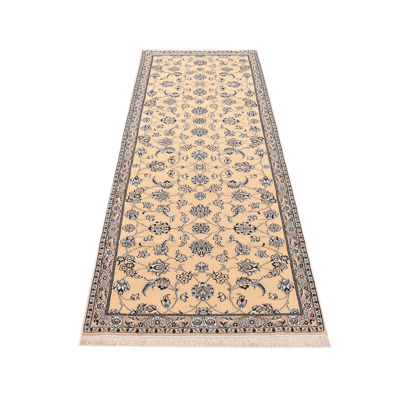 Läufer Perser - Nain - Royal - 269 x 88 cm - hellbeige