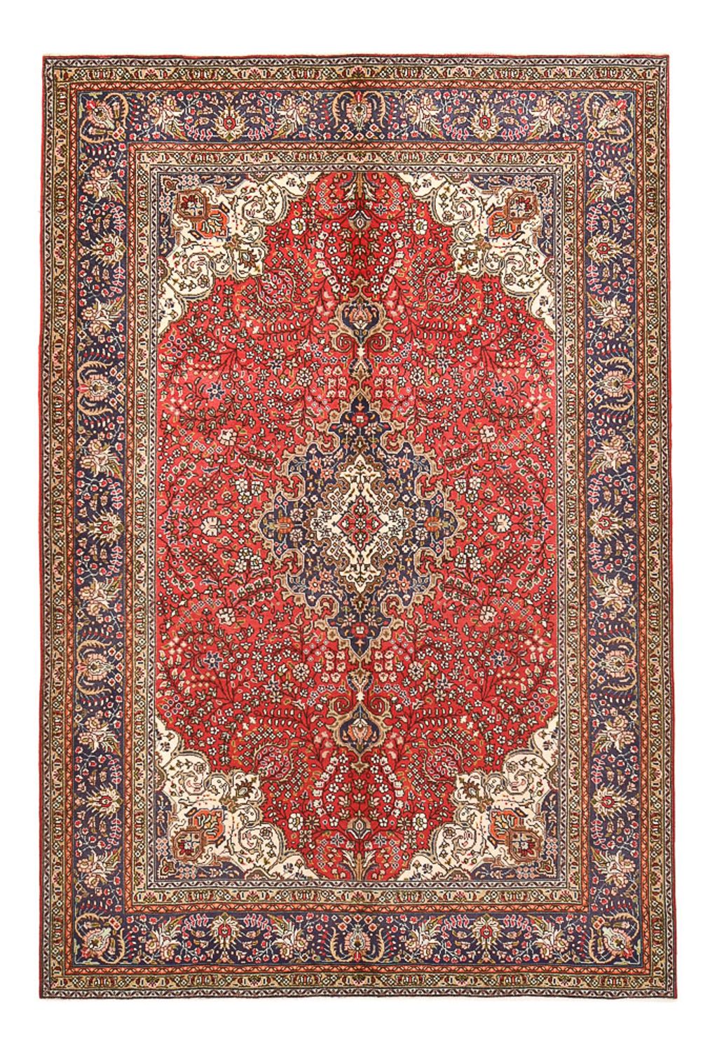 Perserteppich - Täbriz - 295 x 198 cm - rot