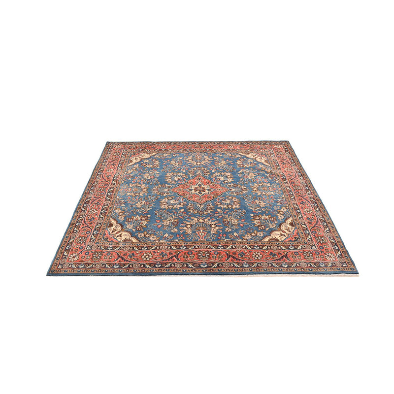 Perserteppich - Nomadic quadratisch  - 200 x 207 cm - blau