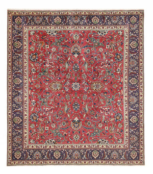 Perserteppich - Täbriz sonderform  - 348 x 307 cm - rot