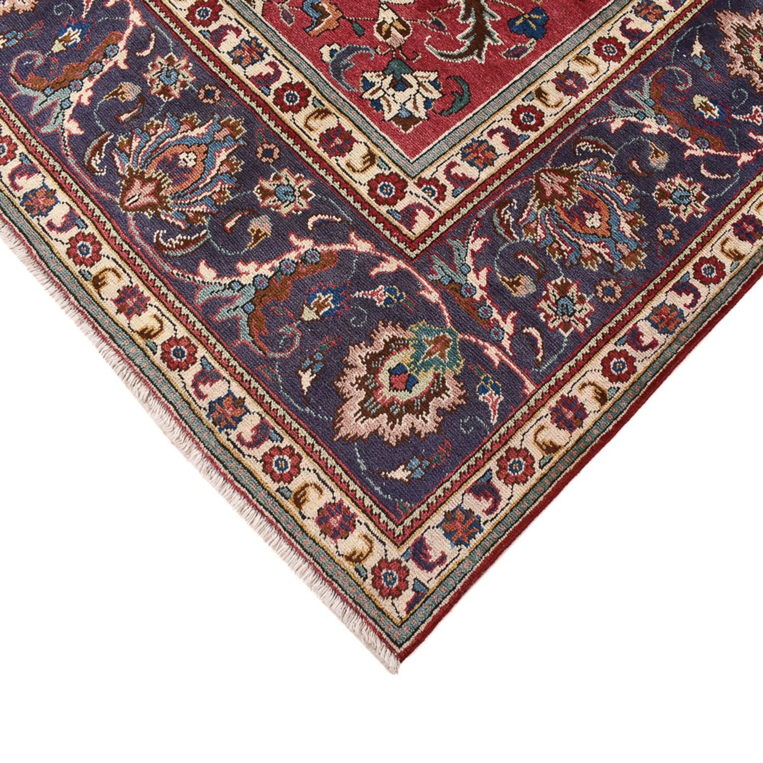 Perserteppich - Täbriz sonderform  - 348 x 307 cm - rot