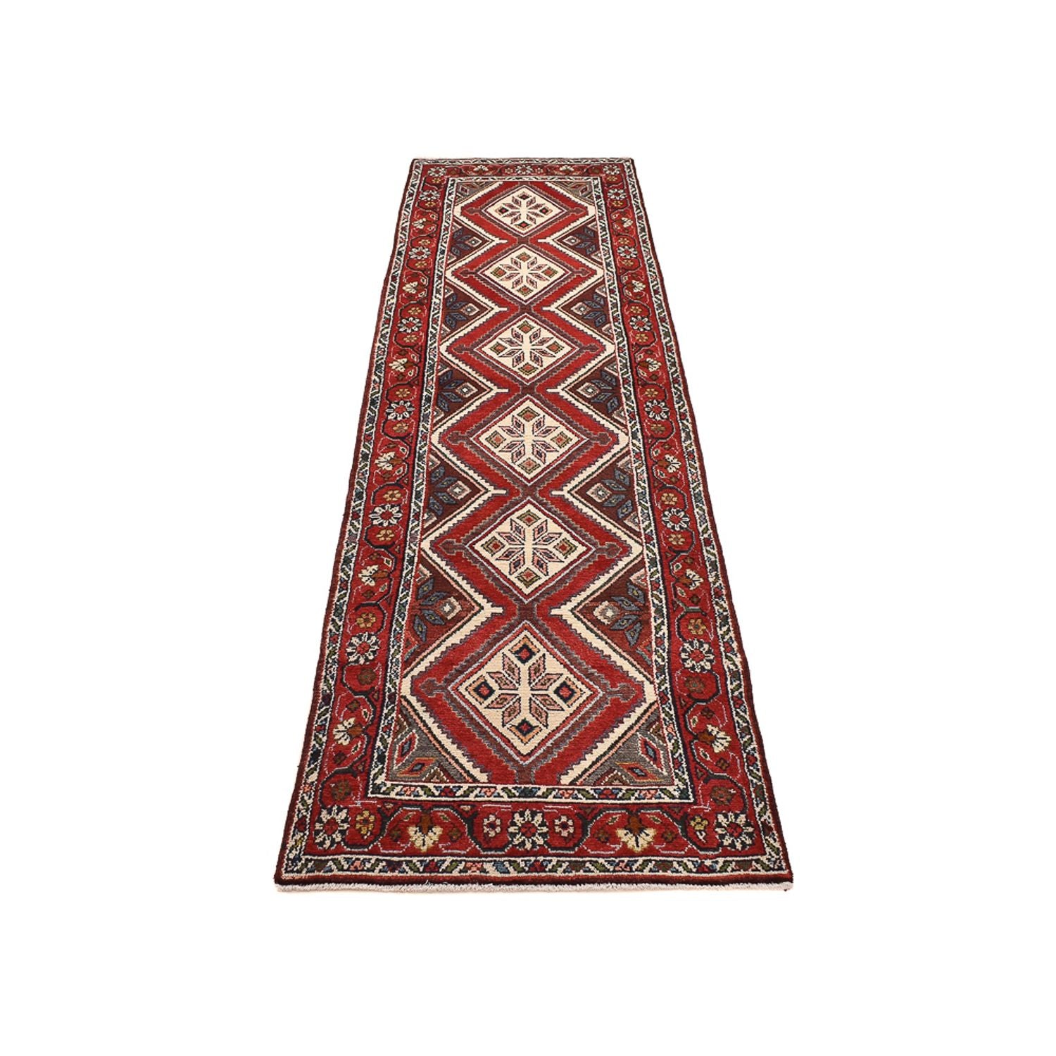 Läufer Perser - Nomadic - 275 x 77 cm - mehrfarbig