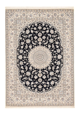 Perserteppich - Nain - Royal - 356 x 251 cm - dunkelblau