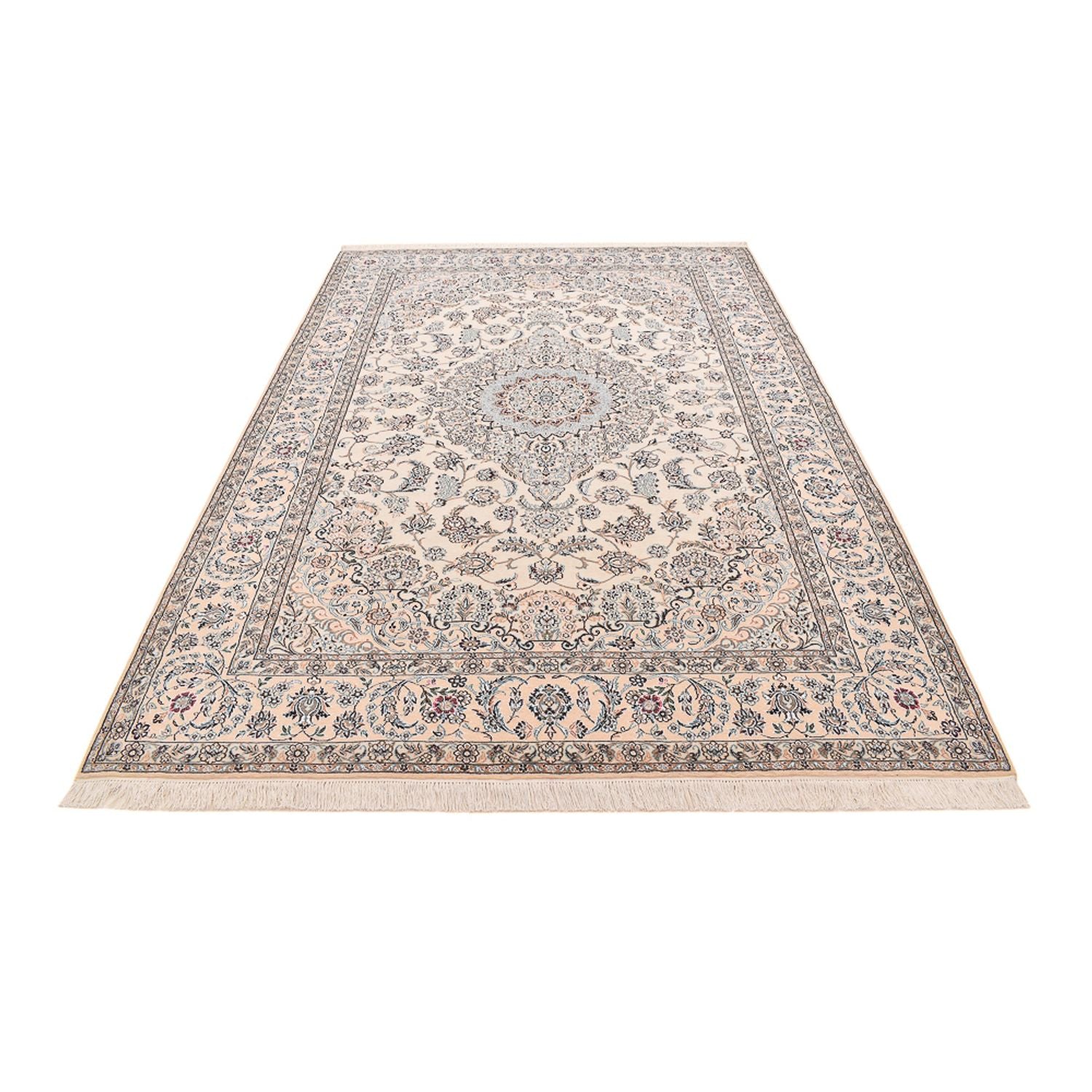 Perserteppich - Nain - Royal - 310 x 213 cm - weiß