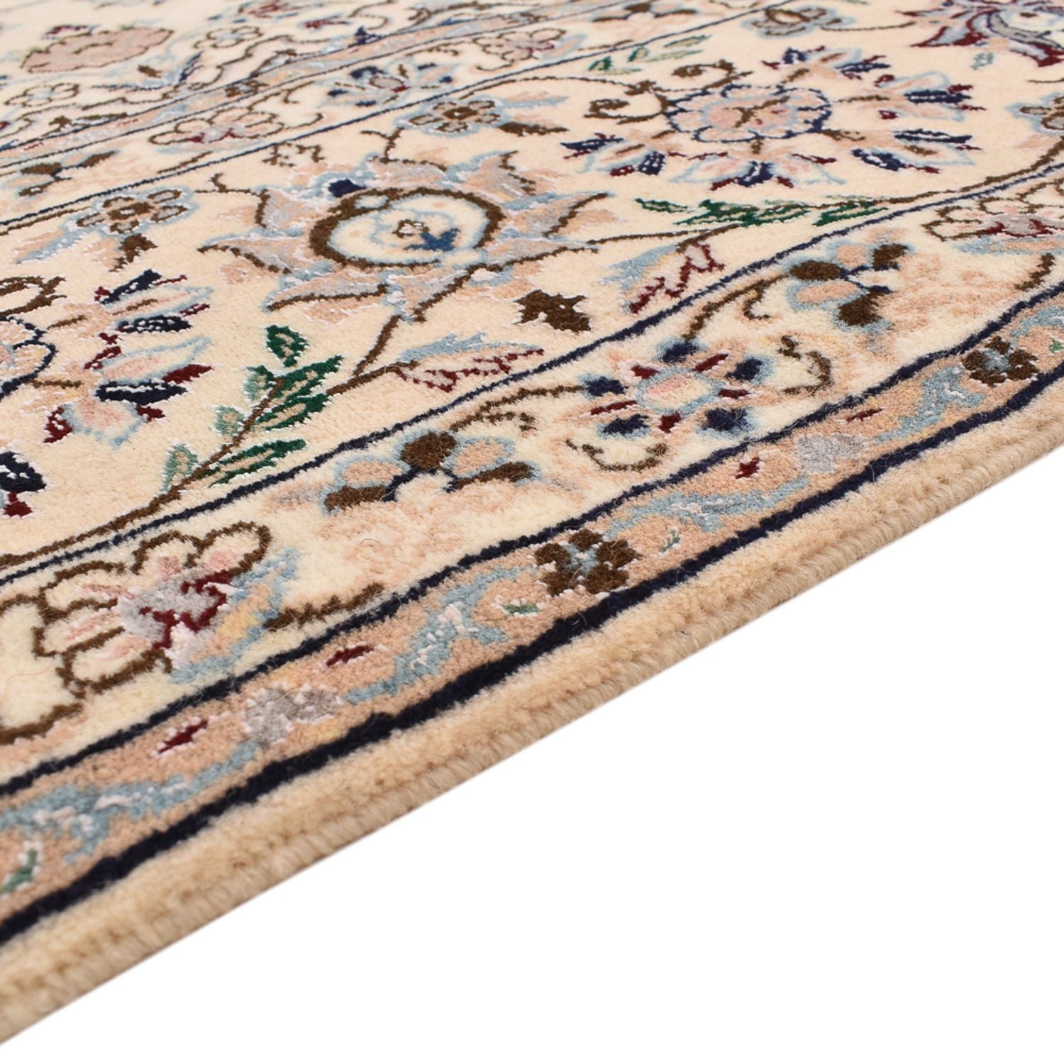 Perserteppich - Nain - Royal - 322 x 208 cm - weiß