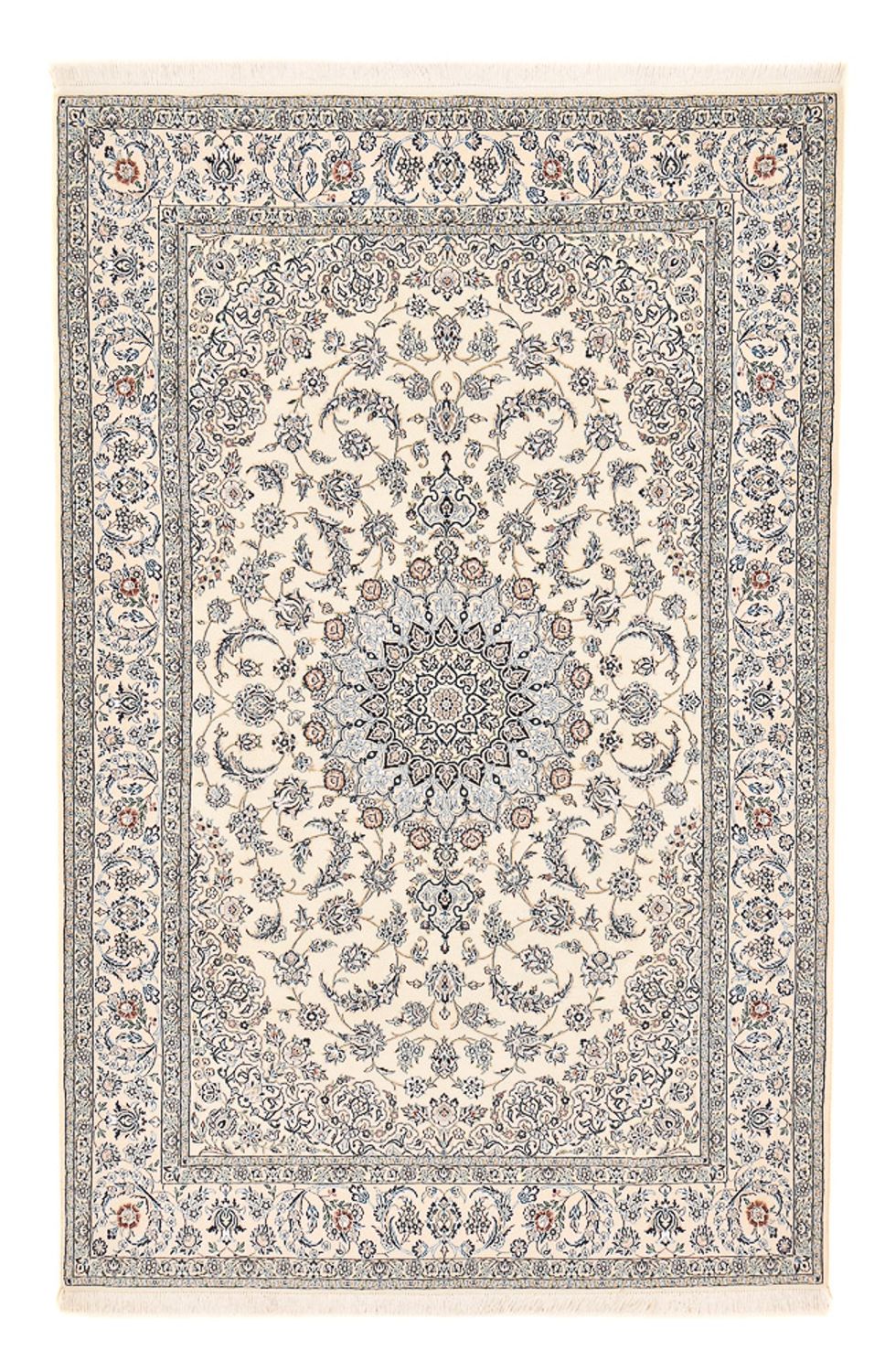Perserteppich - Nain - Royal - 305 x 200 cm - weiß