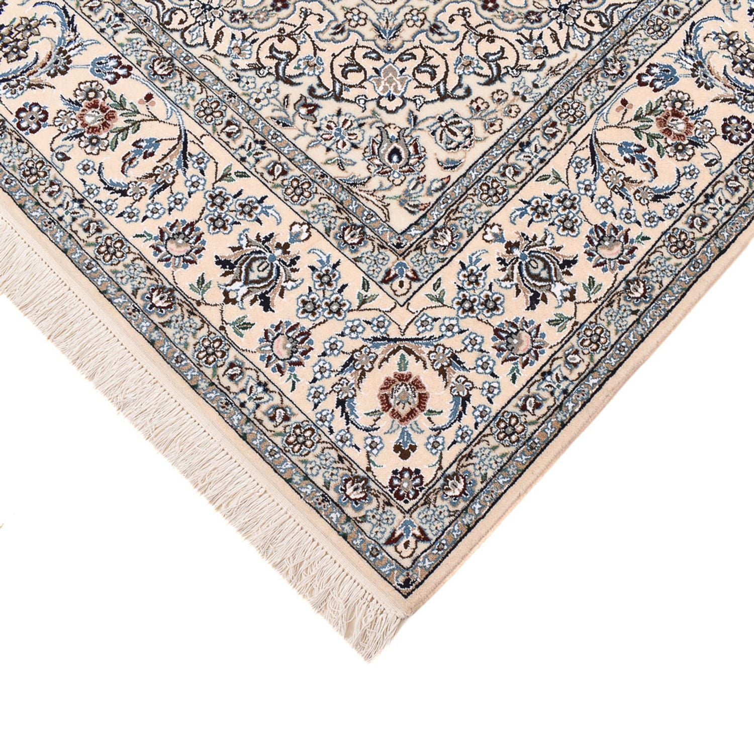 Perserteppich - Nain - Royal - 315 x 204 cm - weiß