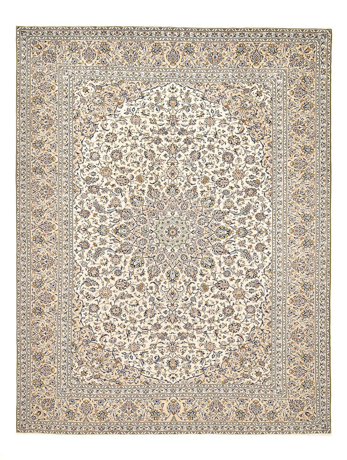 Perserteppich - Keshan - 397 x 295 cm - sand