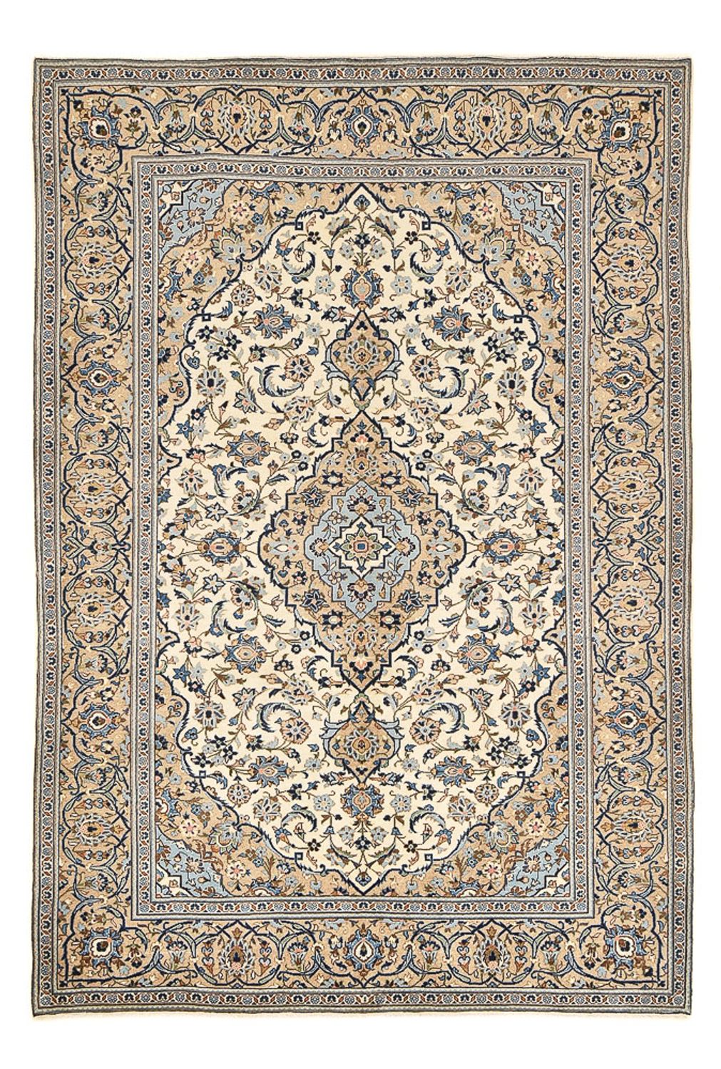 Perserteppich - Keshan - 295 x 200 cm - sand