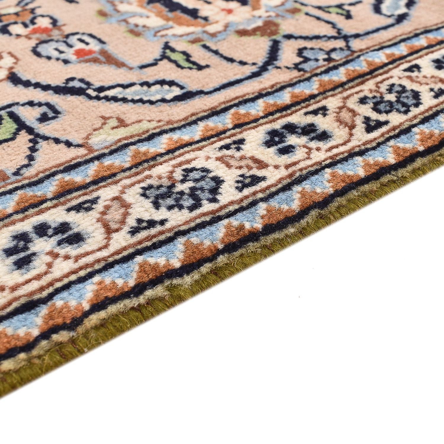 Perserteppich - Keshan - 303 x 202 cm - dunkelbeige
