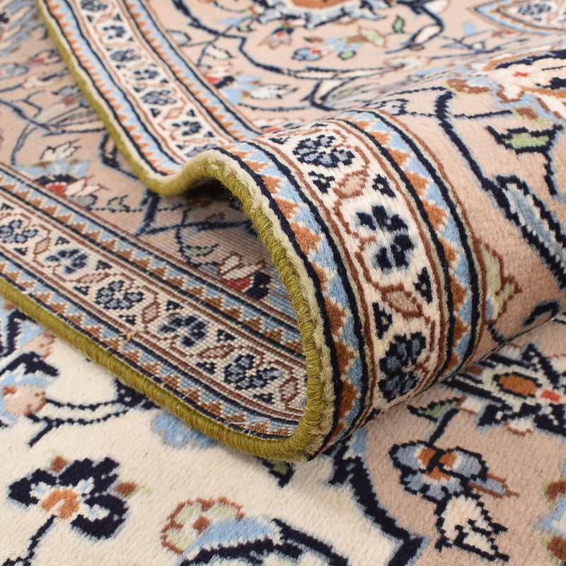 Perserteppich - Keshan - 303 x 202 cm - dunkelbeige