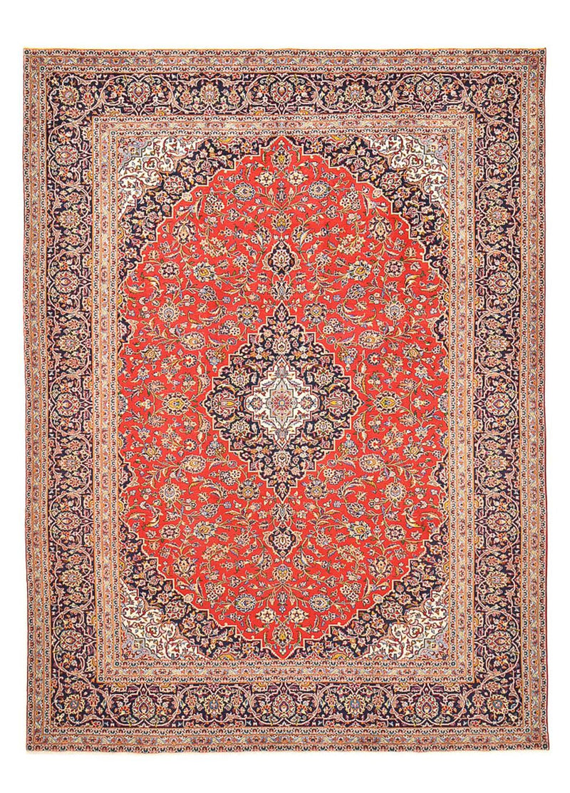 Perserteppich - Keshan - 394 x 287 cm - rot