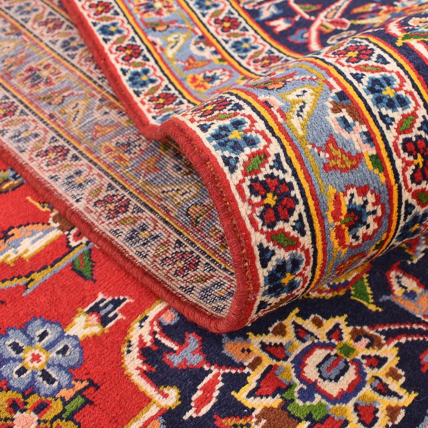 Perserteppich - Keshan - 394 x 287 cm - rot