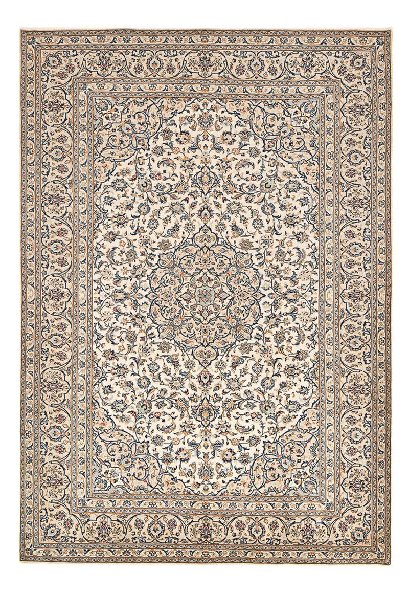 Perserteppich - Keshan - 361 x 249 cm - dunkelbeige