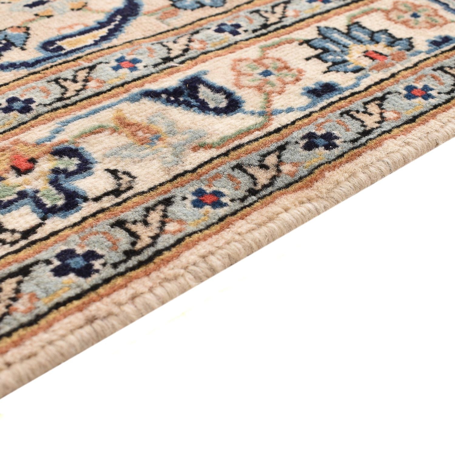 Perserteppich - Keshan - 361 x 249 cm - dunkelbeige