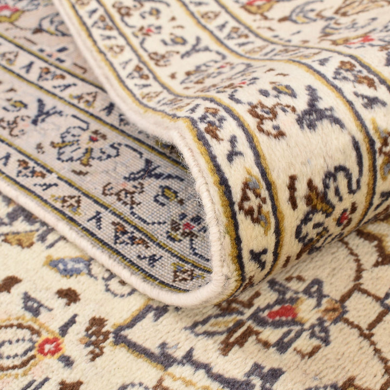 Perserteppich - Keshan - 345 x 239 cm - hellbeige