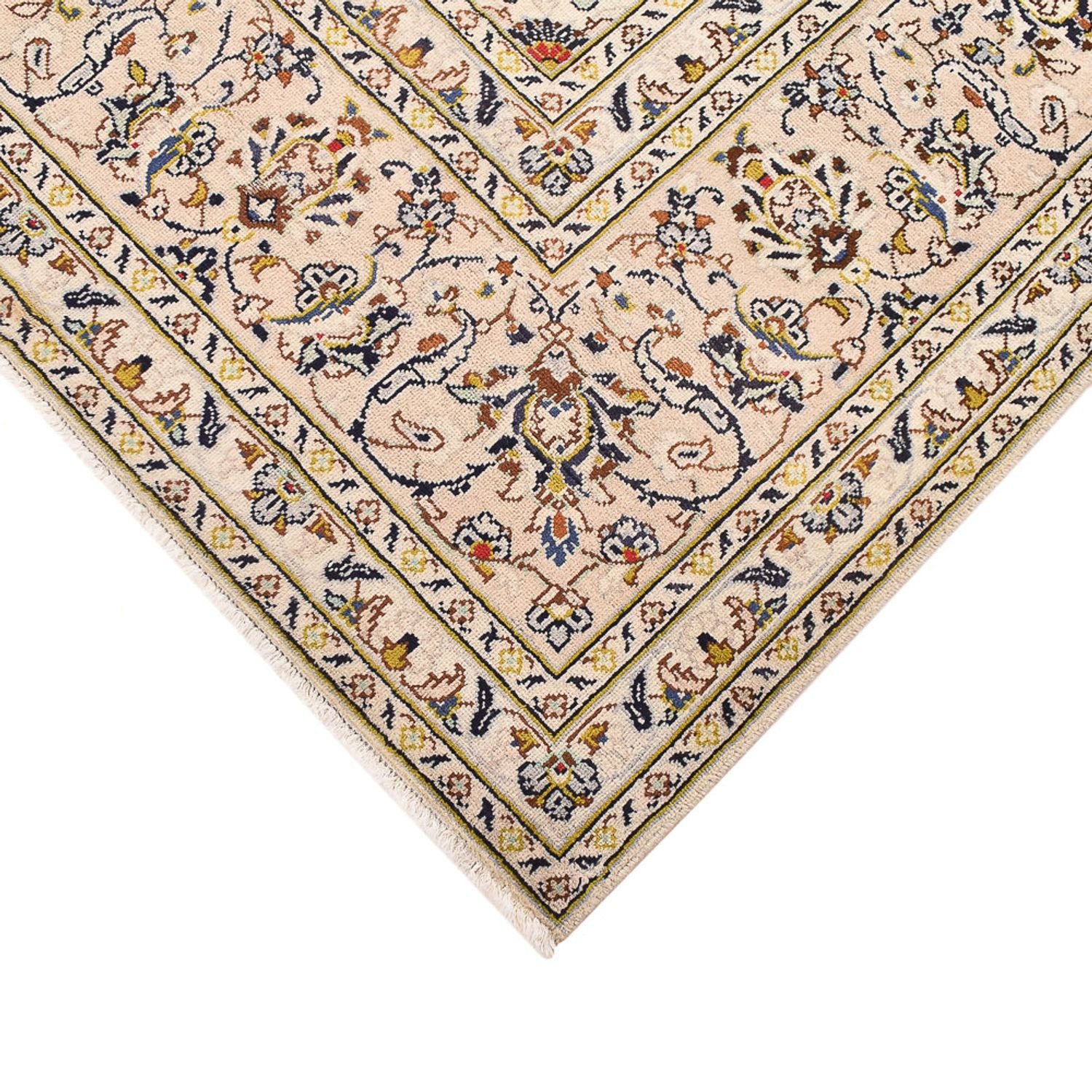Perserteppich - Keshan - 342 x 245 cm - hellbeige