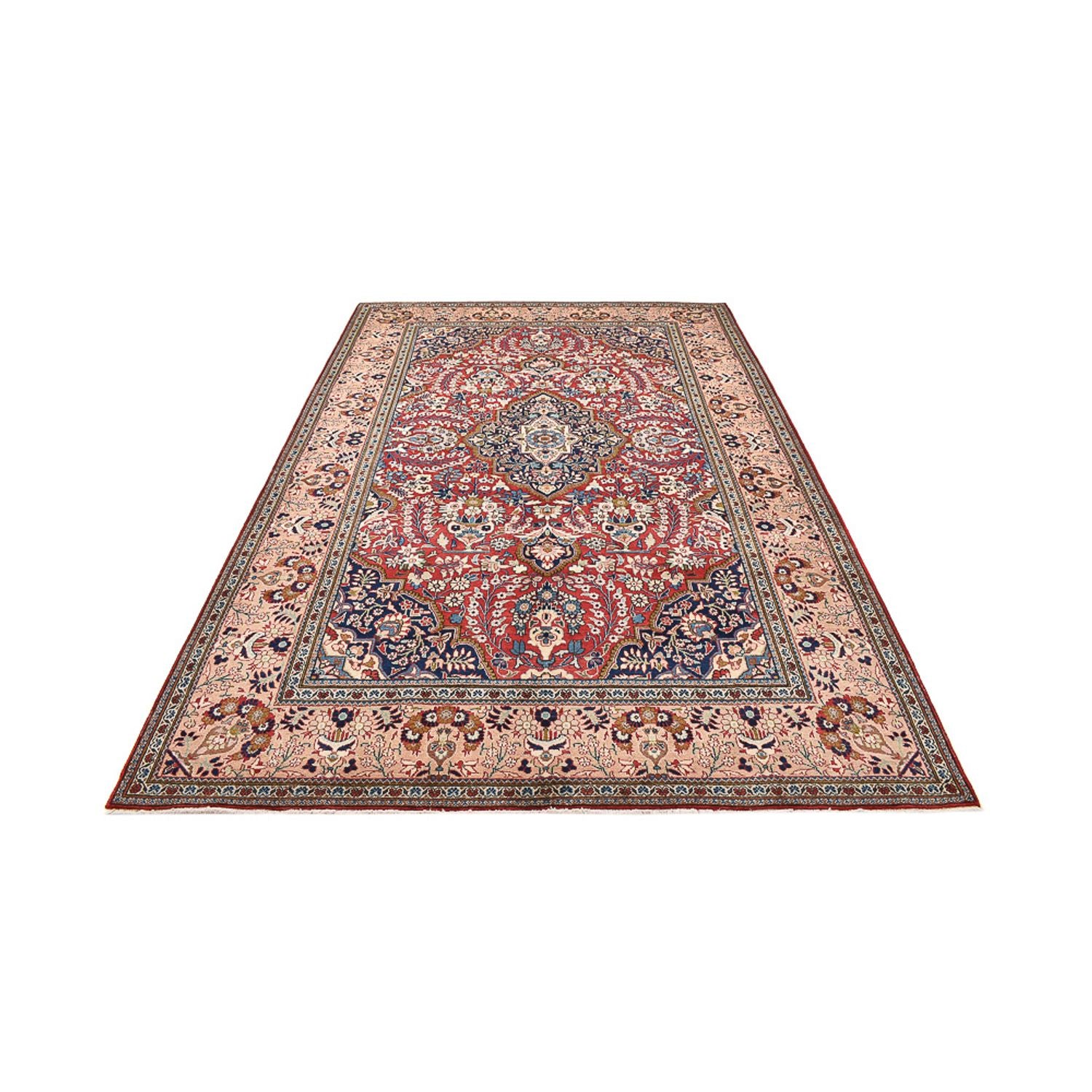 Perserteppich - Keshan - 326 x 209 cm - hellrot