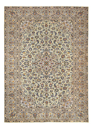 Perserteppich - Keshan - 350 x 249 cm - dunkelbeige